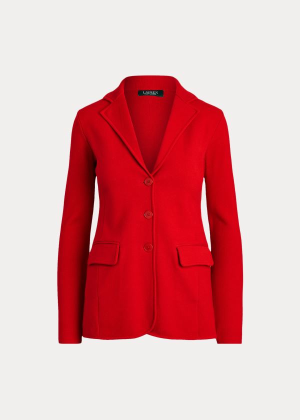 Blazer Ralph Lauren Mujer Rojos - Tubular-Trim - OSLDG4567